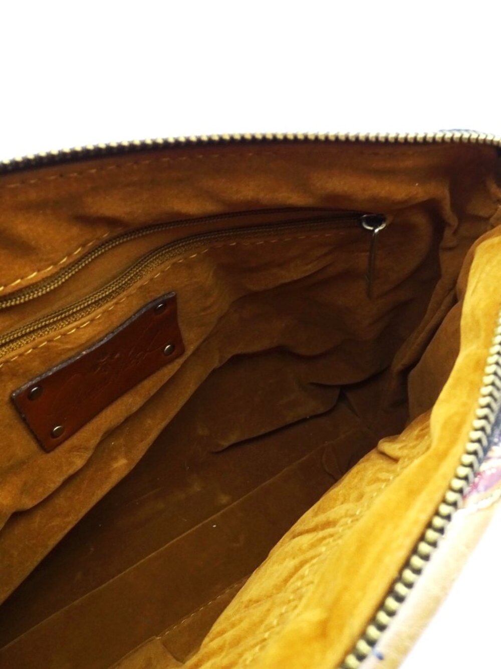 PATRICIA NASH Avellino French Tapestry Color Genuine Leather Crossbody Organizer - Picture 9 of 9